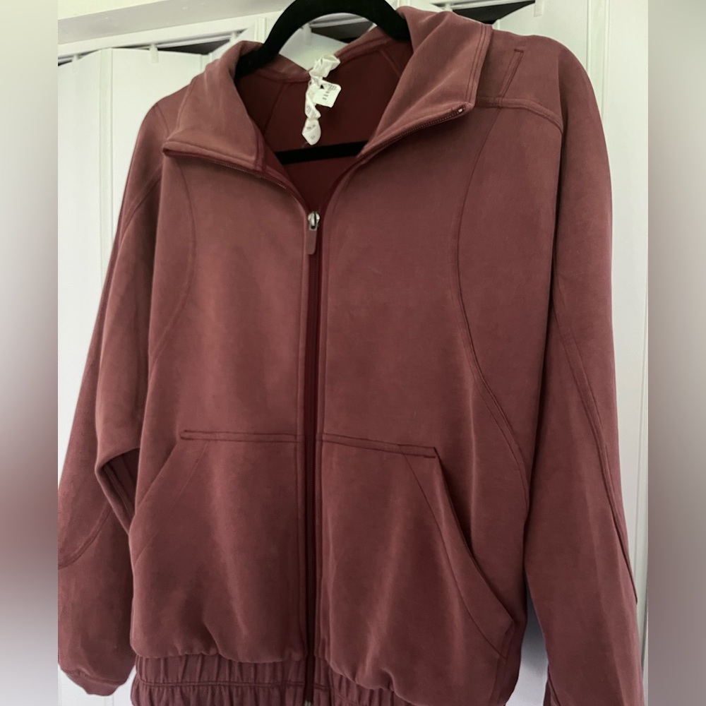 Lululemon Funnel Neck Zip Up